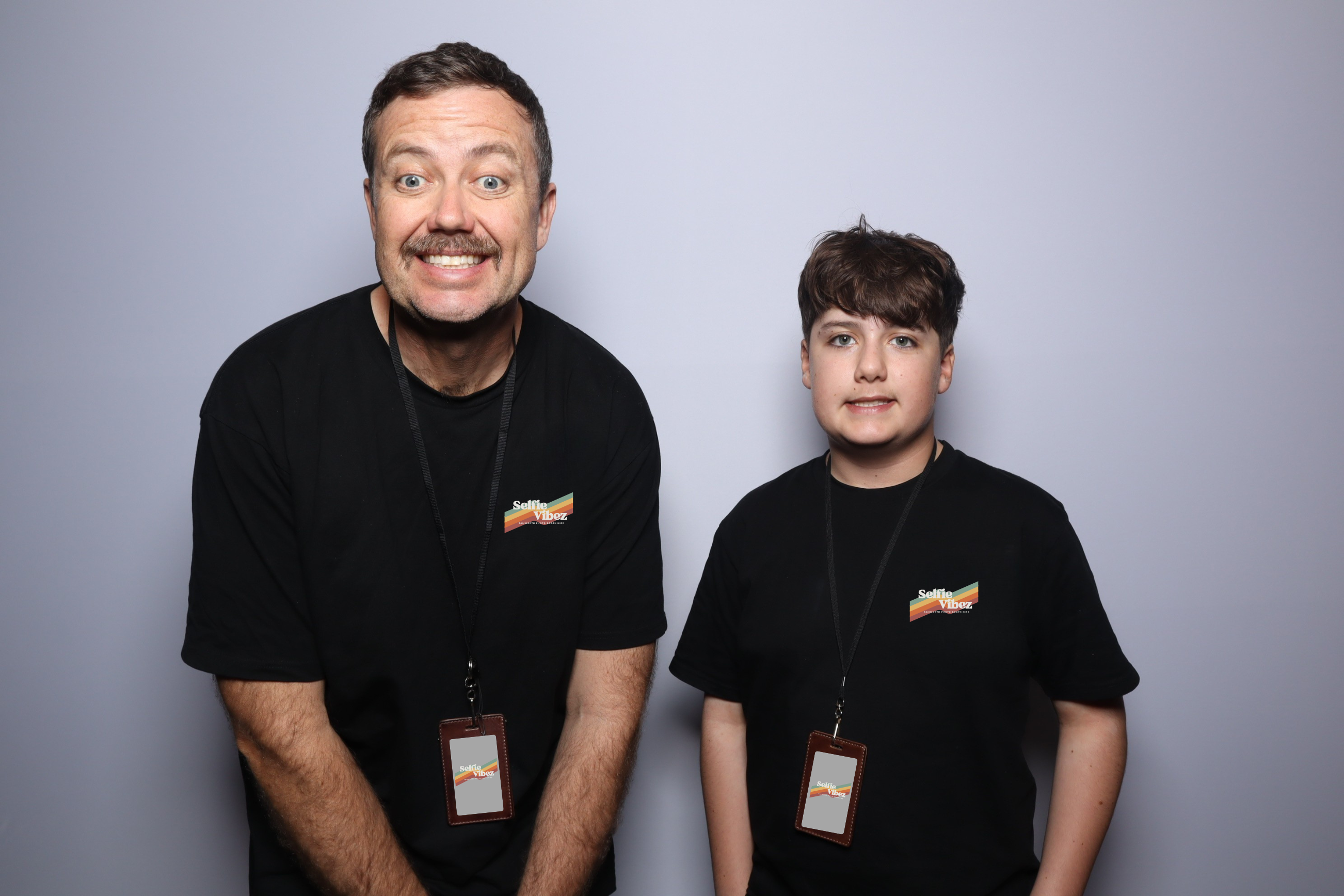 Snap Click Booth founders Will and Eli, Tamworth photo booth hire